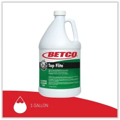 Betco Top Flite All-Purpose Cleaner, Mint Scent, 1 Gal. Bottle, 4/Carton (BET1500400)
