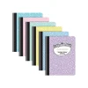 Better Office Composition Notebooks, 7.5" x 9.75", Wide Ruled, 80 Sheets, 6/Pack (25266-6PK)