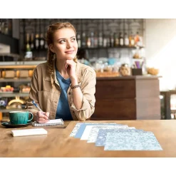 Better Office Floral & Paisley Heavy-Duty File Folders, 1/3-Cut Tab, Letter Size, Paper Stock, 18/Pack (80032-18PK0)