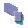 Better Office Index Poly Dividers, #5, Assorted Colors, 12/Pack (63512-12PK)
