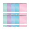 Better Office Steno Pads, 6" x 9", Gregg-Ruled, Assorted Colors, 80 Sheets/Pad, 10 Pads/Pack (25810-10PK)