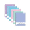 Better Office 1-Subject Notebooks, 8" x 10.5", Wide Ruled, 70 Sheets, 6/Pack (25626-6PK)