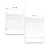 Better Office To-Do List Notepad, 5.5" x 8.5", Ruled, White, 50 Sheets/Pad, 2 Pads/Pack (25834-2PK)