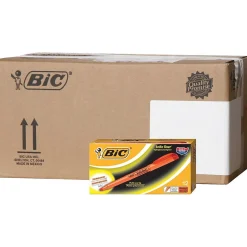 BIC Brite Liner Stick Highlighters, Chisel Tip, Orange, 216/Carton (BL11ORGCT)