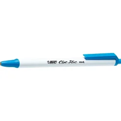 BIC Clic Stic Retractable Ballpoint Pen, Medium Point, Blue Ink, 18 Dozen/Case (CSM11-BLU)