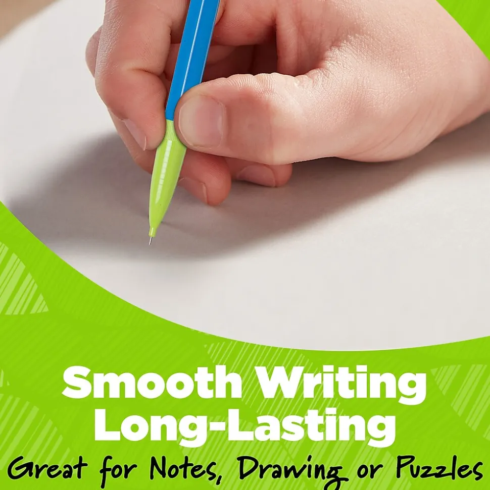 BIC Ecolutions Mechanical Pencils, 0.7mm, #2 Medium Lead, Dozen (MPE12-BLK)