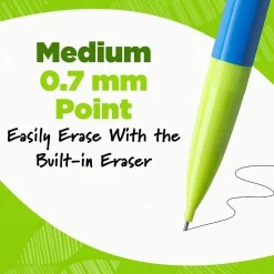 BIC Ecolutions Mechanical Pencils, 0.7mm, #2 Medium Lead, 24/Pack (MPE24-BLK)