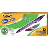 BIC Gel-ocity Quick Dry Retractable Gel Pens, Assorted Fashion Colors, 12/Pack (BICRGLCGA11)