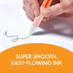 BIC Intensity Clic Gel Pen, 0.7mm, Black Ink, Dozen (RNCX11-BLK)