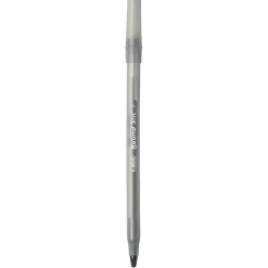 BIC Round Stic Xtra Precision Ballpoint Pens, Fine Point, Black, 432/Carton (GSF11BLKCT)