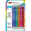 BIC Velocity Colored Lead Mechanical Pencils, #2 Hard Lead, 6/Pack (MV7CP61-AST)