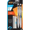 BIC Velocity Max Mechanical Pencil, 0.5mm, #2 Hard Lead, 2/Pack (MPMX5P21BLK)