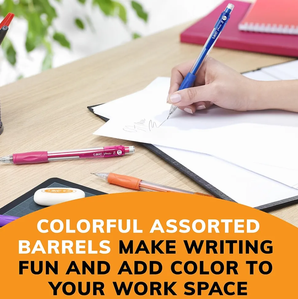 BIC Velocity Mechanical Pencil, 0.7mm, #2 Hard Lead, 12/Pack (41174/MV711)