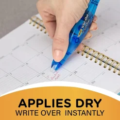 BIC Wite-Out Exact Liner Correction Tape, White, 4/Pack (WOELP418)