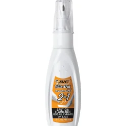 BIC Wite-Out 2-in-1 Correction Fluid, 15 ml., White (WOPFP11)