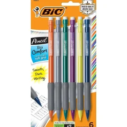 BIC Xtra Comfort Mechanical Pencil, 0.7mm, #2 Hard Lead, 6/Pack (MPGP61)
