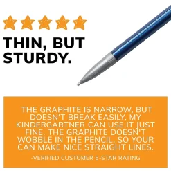 BIC Xtra Precision Mechanical Pencils, 0.5mm, #2 Hard Lead, 24/Pack (MPLMFP241-BLK)