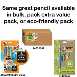 BIC Xtra Smooth Mechanical Pencils, 0.7mm, #2 Medium Lead, Dozen (90085/MP11)