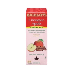 Bigelow Cinnamon Apple Herbal Tea Bags, 28/Box (11397)