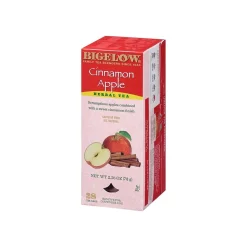 Bigelow Cinnamon Apple Herbal Tea Bags, 28/Box (11397)