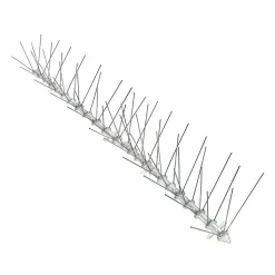Bird-X Stainless Steel Bird Spikes, 50 Ft. (STS-50)