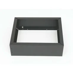 Bisley Plinth Base for Steel Under Desk Multidrawer Cabinet, Black (MDPLINTH)