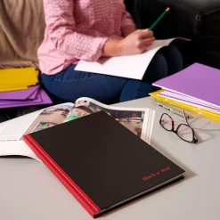 Black N' Red 1-Subject Professional Notebooks, 8.25