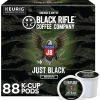 Black Rifle Coffee Company Just Black Coffee Keurig® K-Cup® Pods, Medium Roast, 88/Carton (5000384043CT)