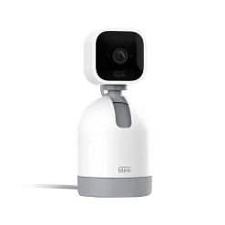 Blink Mini Pan-Tilt Wireless Camera, White (B09N6YCT3Y)