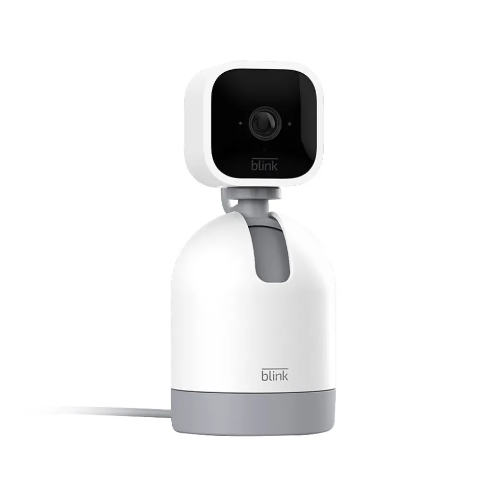 Blink Mini Pan-Tilt Wireless Camera, White (B09N6YCT3Y)