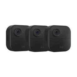 Blink Outdoor 4 Wireless 3-Camera Smart Security Camera System, Black (B0B1N5FK48)