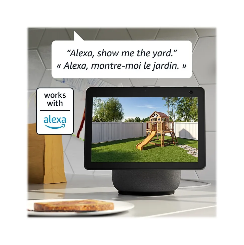 Blink Outdoor 4 Wireless 3-Camera Smart Security Camera System, Black (B0B1N5FK48)