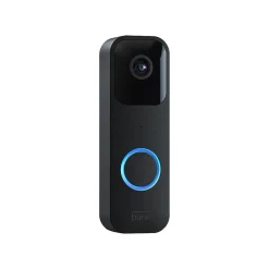 Blink Wi-Fi Wired/Wireless Smart Video Doorbell with Sync Module 2, Black (B08SGC46M9)