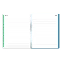 Blue Sky Floral Ditsy Dapply Light Weekly & Monthly Lesson Planner, 8.5