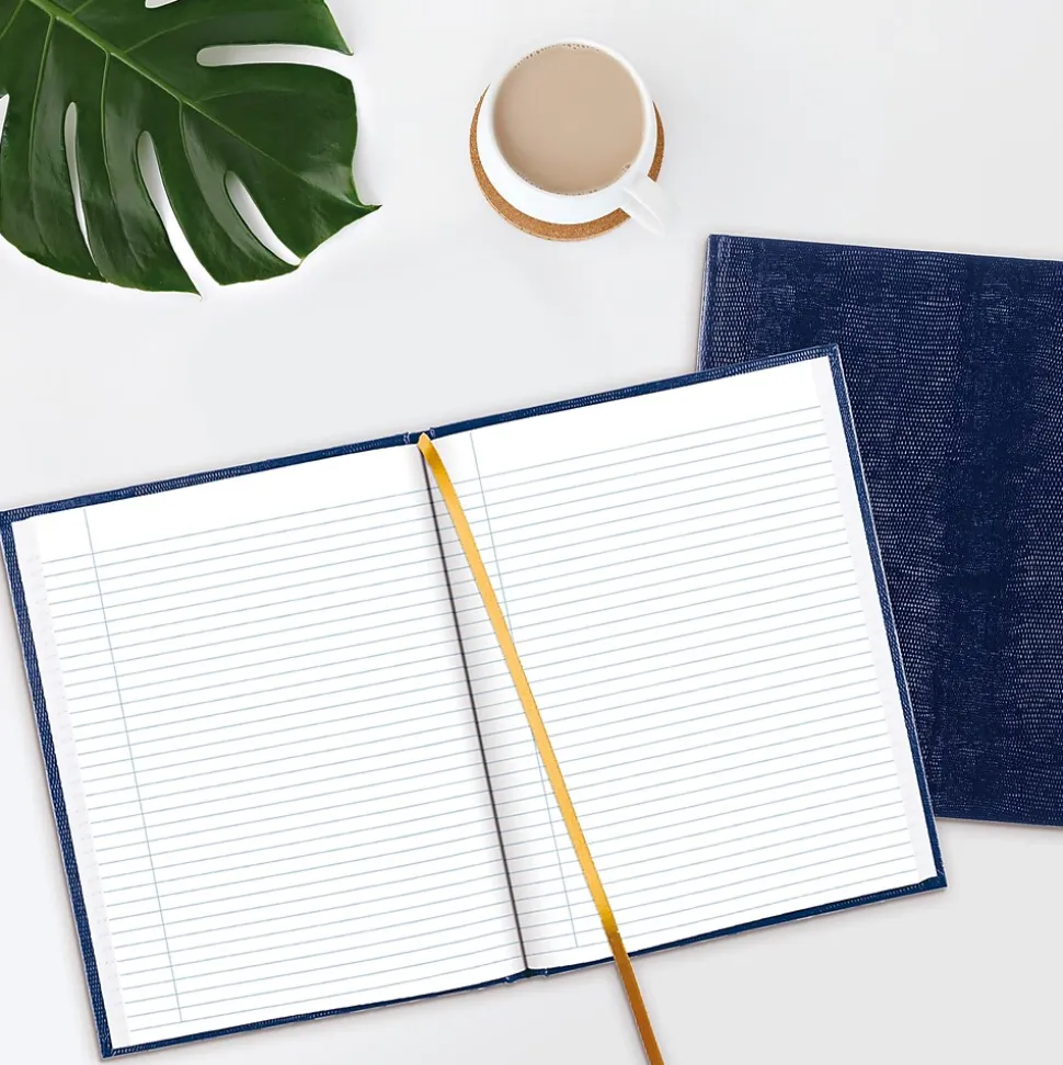 Blueline Executive 1-Subject Professional Notebook, 8.5" x 10.75", College Ruled, 150 Sheets, Assorted Colors (REDA1082)