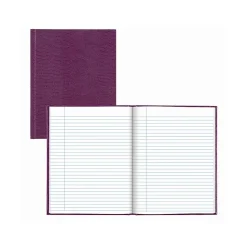 Blueline Hardcover Executive Journal, 7.25" x 9.25", Wide-Ruled, Grape, 144 Pages (A7.RAS)
