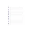 Blueline MiracleBind College Ruled Filler Paper, 9.07" x 11", 50 Sheets/Pack (AFR11050R)