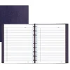 Blueline MiracleBind Notebook, College/Margin, 9-1/4 x 7, 75 Sheets, Purple (REDAF915086)