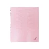 Blueline NotePro Pink Ribbon 1-Subject Professional Notebooks, 8.5" x 10.75", College Ruled, 100 Sheets, Pink (A10200.PNK2)