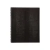 Blueline NotePro 1-Subject Professional Notebooks, 8.5" x 10.75", College Ruled, 150 Sheets, Black (A10300.BLK)