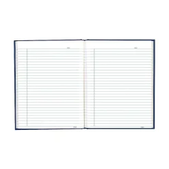 Blueline Professional Notebooks, 7.25" x 9.25", College Ruled, 96 Sheets, Blue (A9.82)