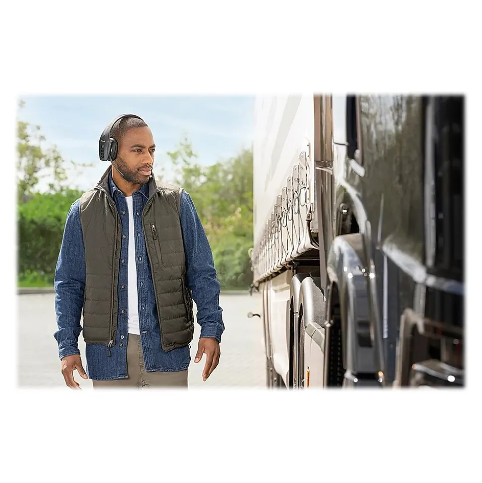 BlueParrott S650-XT Active Noise Canceling Bluetooth On Ear Mobile Headset, Black (204292)