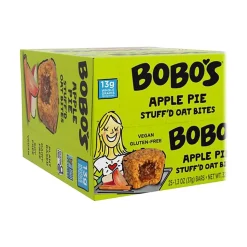 Bobo's Stuff'd Gluten-Free Apple Pie Oat Bites, 1.3 oz., 25 Bites/Box (SL121-25)