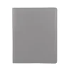 Bond Street Faux Leather Portfolio Case, Gray (WRC1511BS-GREY)