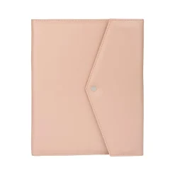 Bond Street Faux Leather Portfolio Case with Snap Closure, Rose (WRC5195BS-ROSE)