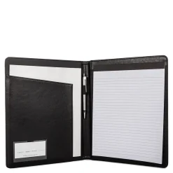 Bond Street Leather Padfolio, Black (WRC5039BS-Black)