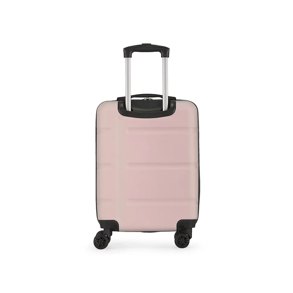 Bond Street The Stripes 21.5" Hardside Carry-On Suitcase, 4-Wheeled Spinner, Assorted (HLG7220BS)