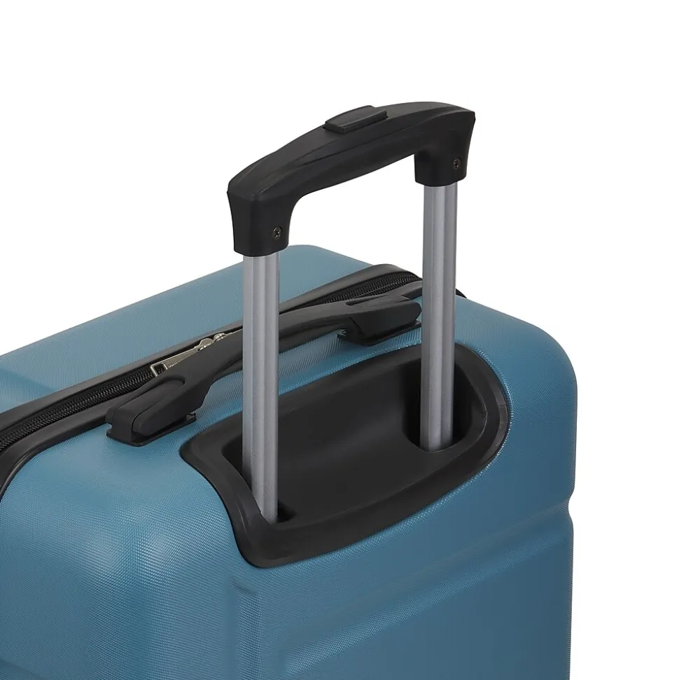 Bond Street The Stripes 21.5" Hardside Carry-On Suitcase, 4-Wheeled Spinner, Assorted (HLG7220BS)