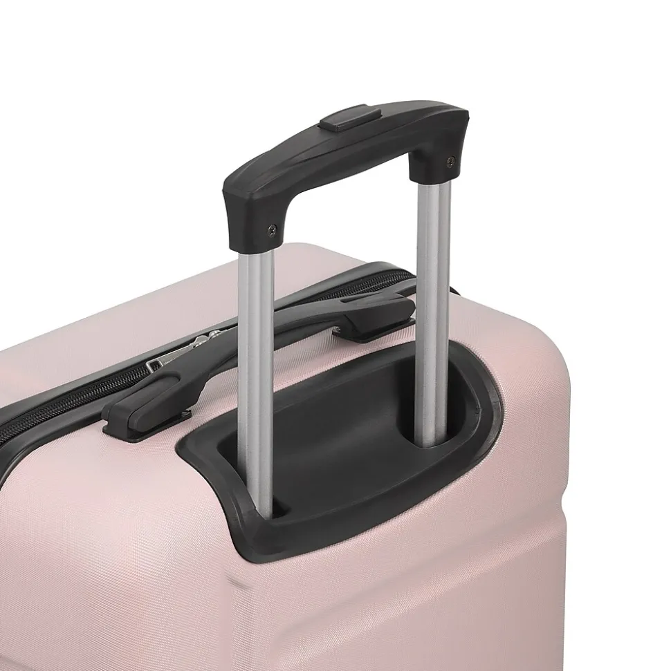 Bond Street The Stripes 21.5" Hardside Carry-On Suitcase, 4-Wheeled Spinner, Assorted (HLG7220BS)