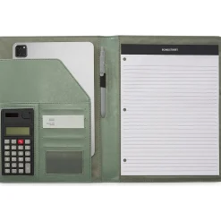 Bond Street Vegan Leather Writing Case, Green (WRC5040BS-SSPRAY)